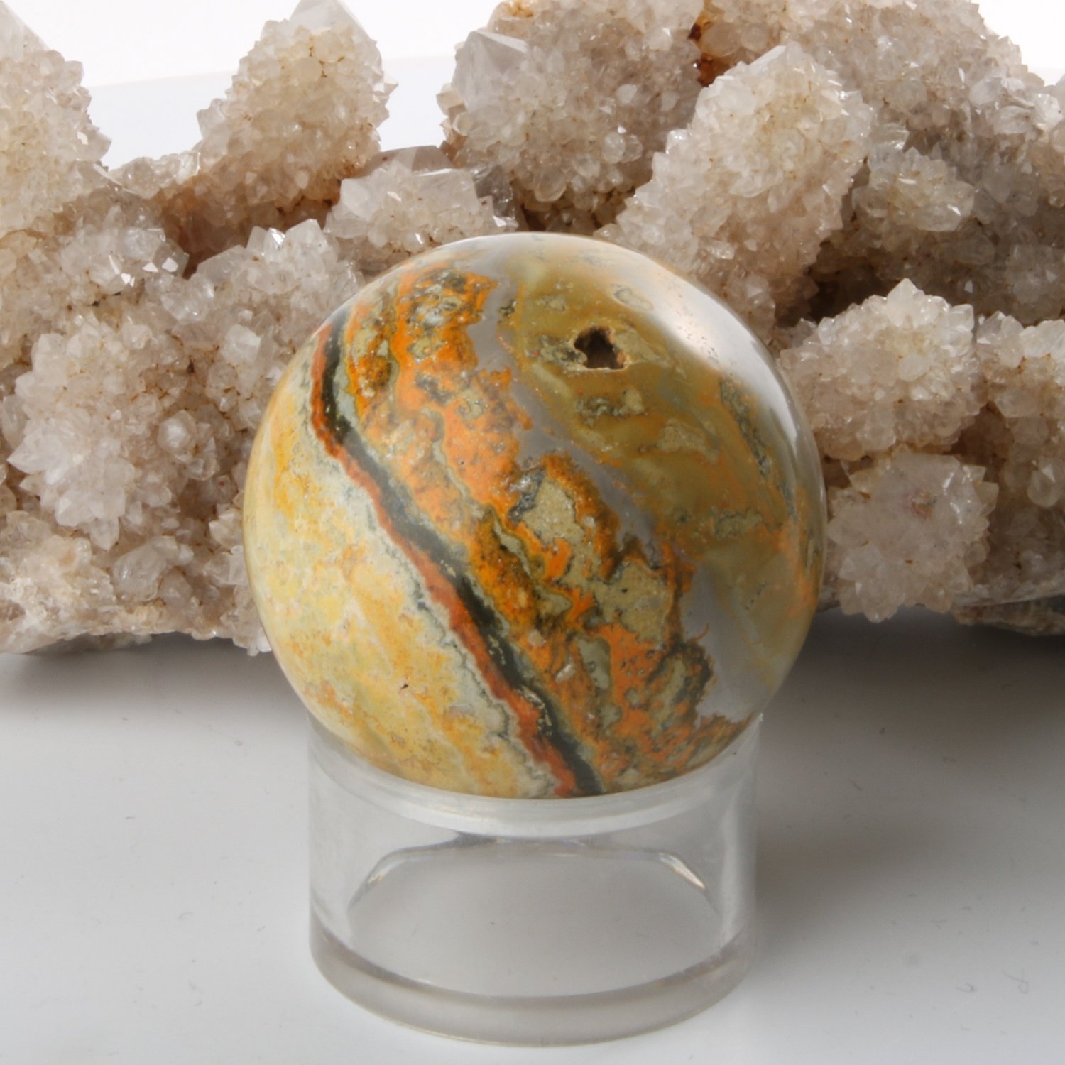 Bumblebee Stone Sphere