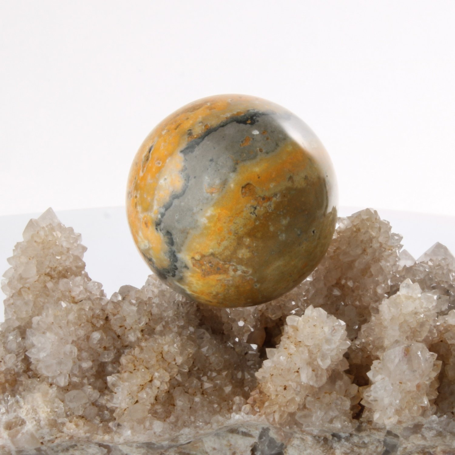 Bumblebee Stone Sphere