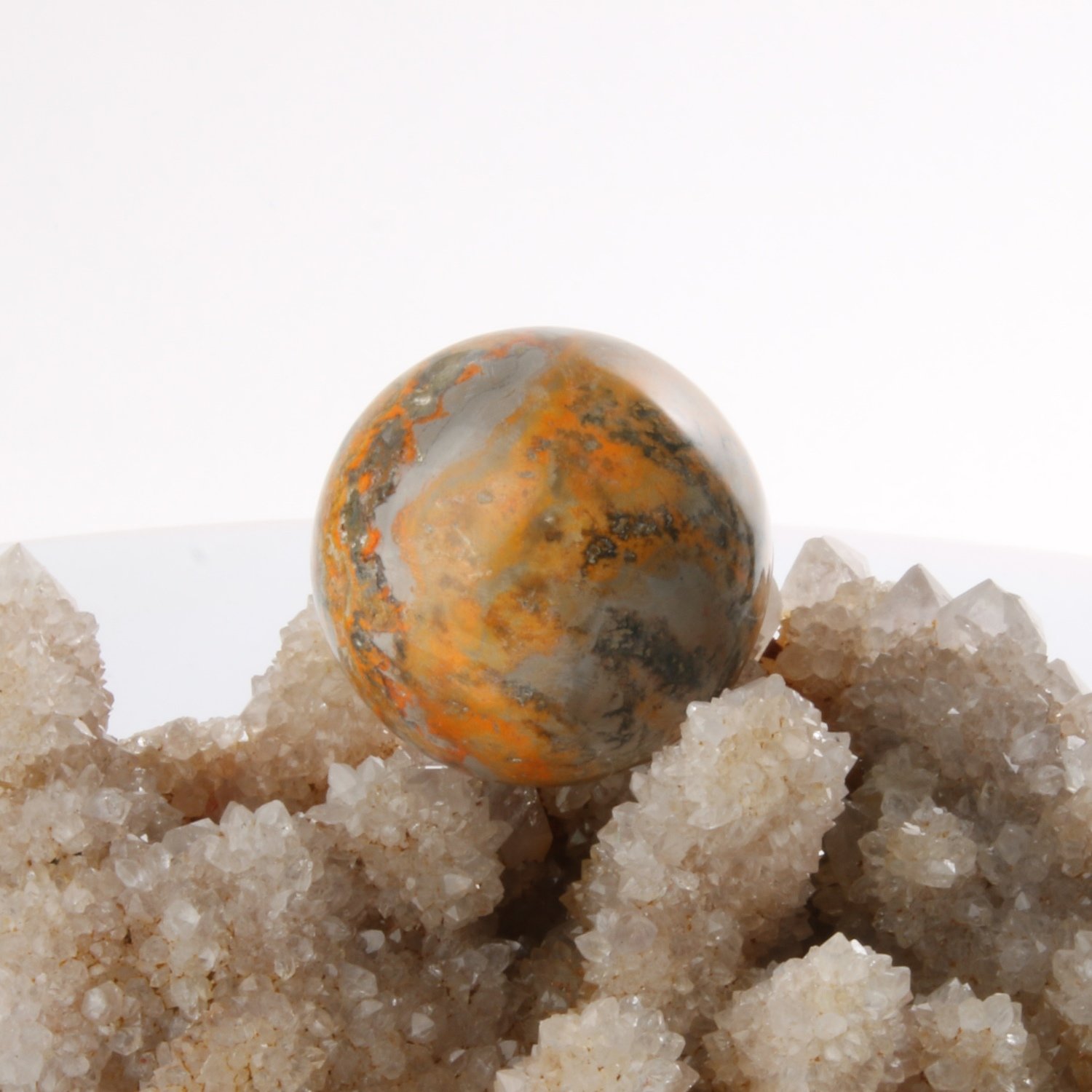 Bumblebee Stone Sphere