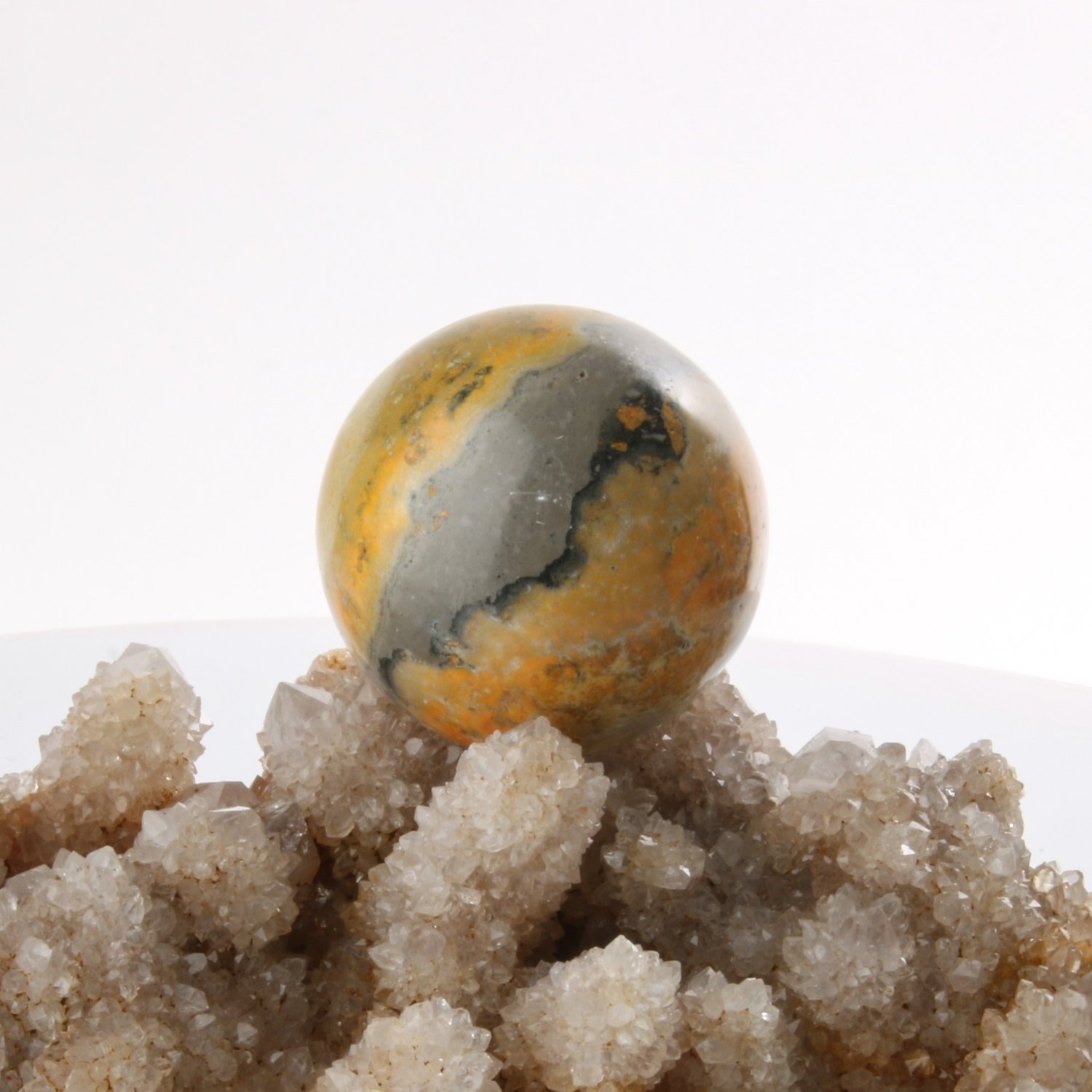 Bumblebee Stone Sphere