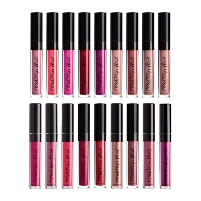 Nu Colour® Powerlips Fluid (Matte Color) Buy 2 + 25% Off + Clear Cosmetic Bag Free