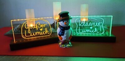 Lichtbild "Klaaner Lumich"