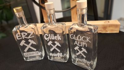 Flasche Glück auf!