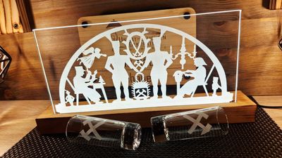 Lichtbild Schwibbogen