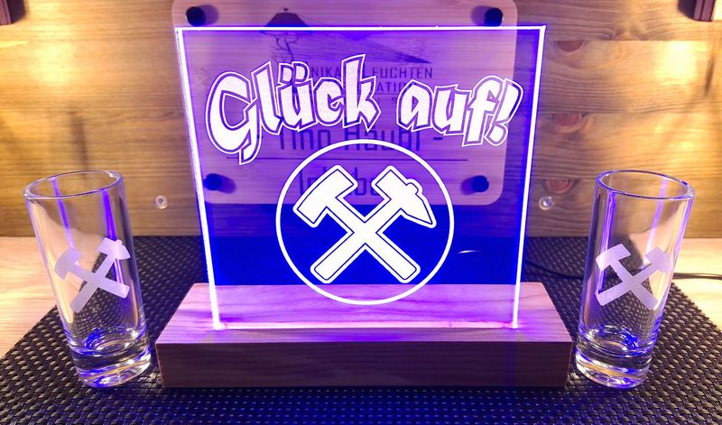 Lichtbild Lichtbild "Glück auf!"