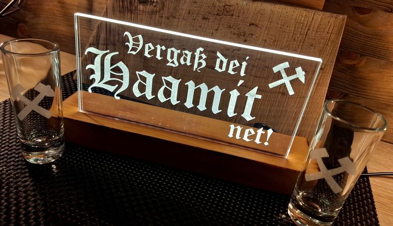 Lichtbild Lichtbild "Vergaß dei Haamit net!"