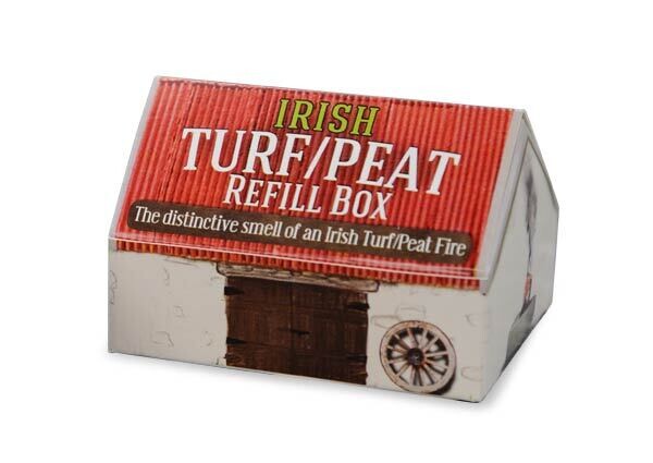 Turf Peat Incense Refill Box Irish Cottage Twelve Mini Sods Ireland Souvenir