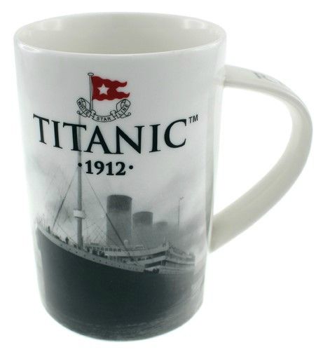 White Star Line Titanic 1912 Bone China Mug And Spoon