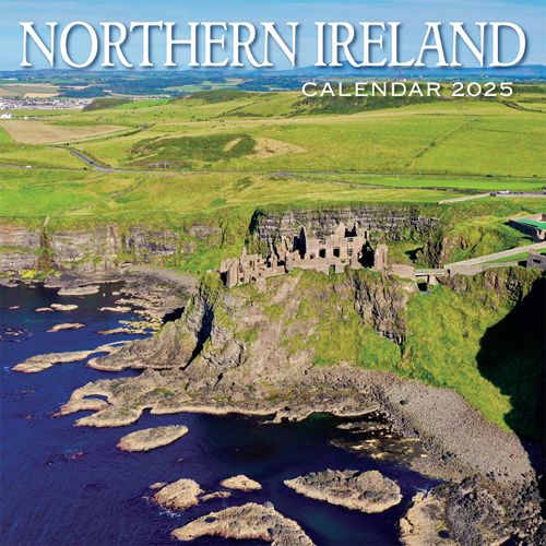 2025 Northern Ireland Wall Calendar Planner Organiser Gift for Christmas New Year