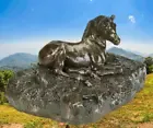 Foal Figurine Cold Cast Bronze