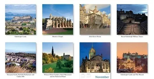 2026 Calendar Edinburgh Castle