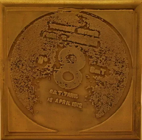 Titanic Lifeboat No. 8 Bronze Wall Plaque