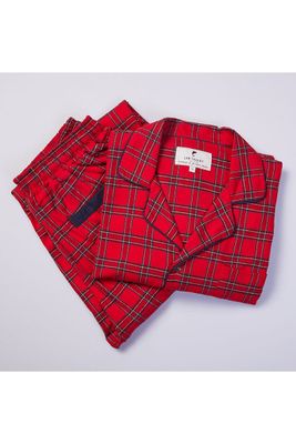 Women&#39;s Flannel Pyjamas - Red Tartan Royal Stewart