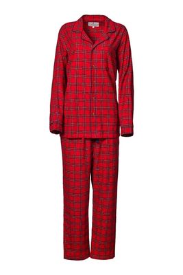 Women&#39;s Flannel Pyjamas - Red Tartan Royal Stewart