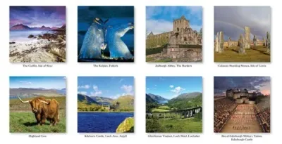 2026 Calendar Scotland Wall Planner Organizer Crail Harbour