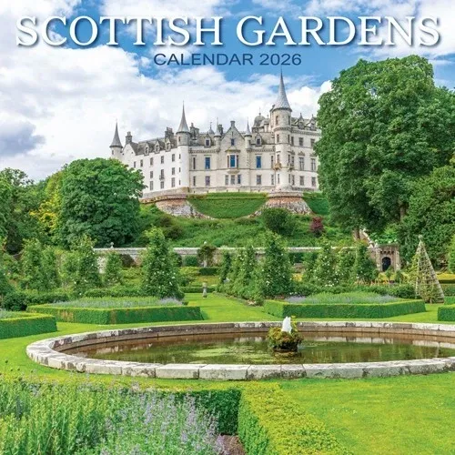 2026 Calendar Scottish Gardens Wall Planner