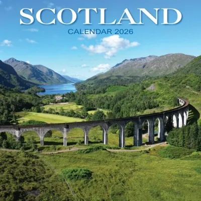 2026 Calendar Scotland Wall Planner Organizer Crail Harbour