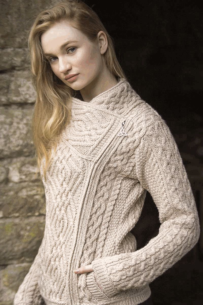 Women&#39;s Side Zip Shannon Cardigan