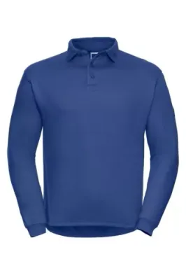 Men's Sweatshirt Heavy Collar Blue 80% Cotton 20% Polyester Irish Gift