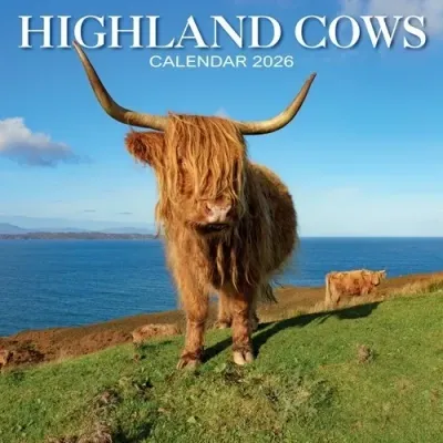 2026 Calendar Highland Cows