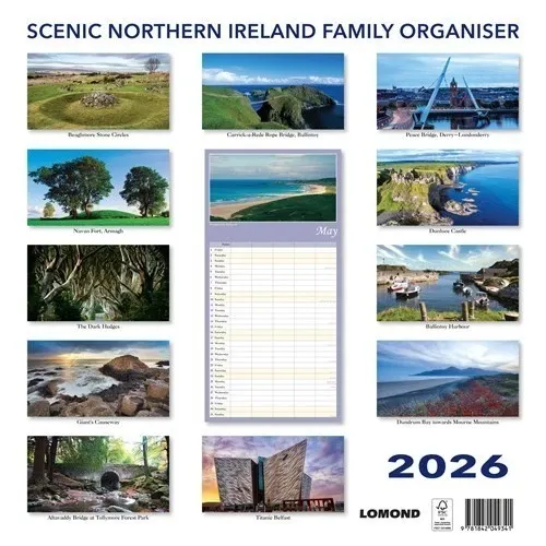 2026 Calendar Scenic Northern Ireland