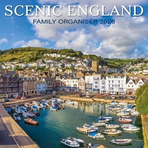 2026 Calendar Scenic England Wall Planner