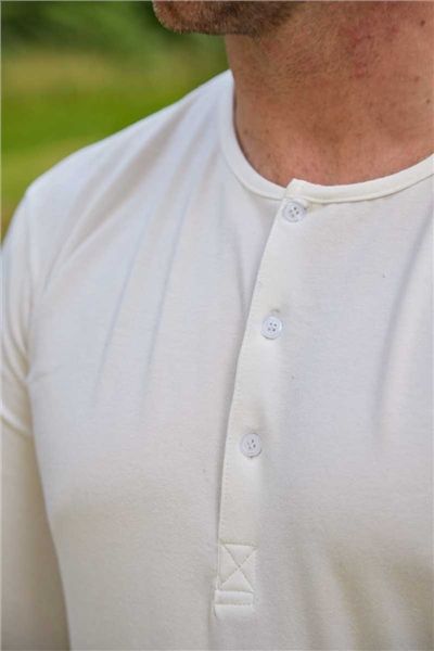 Traditional Irish Cotton Top with Long John Leggings