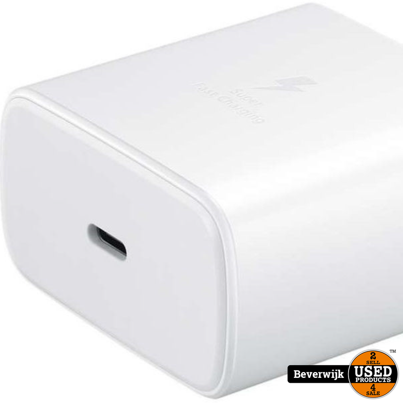 Samsung 45W Travel Adapter EP-TA845 Wit - Nieuw Samsung 45W Travel Adapter EP-TA845 Wit - Nieuw