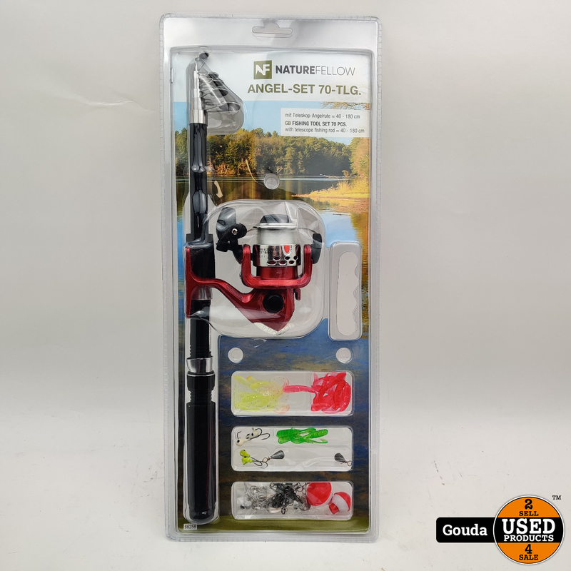 HI Telescopische vishengelset - 70 Delig HI Telescopische vishengelset - 70 Delig