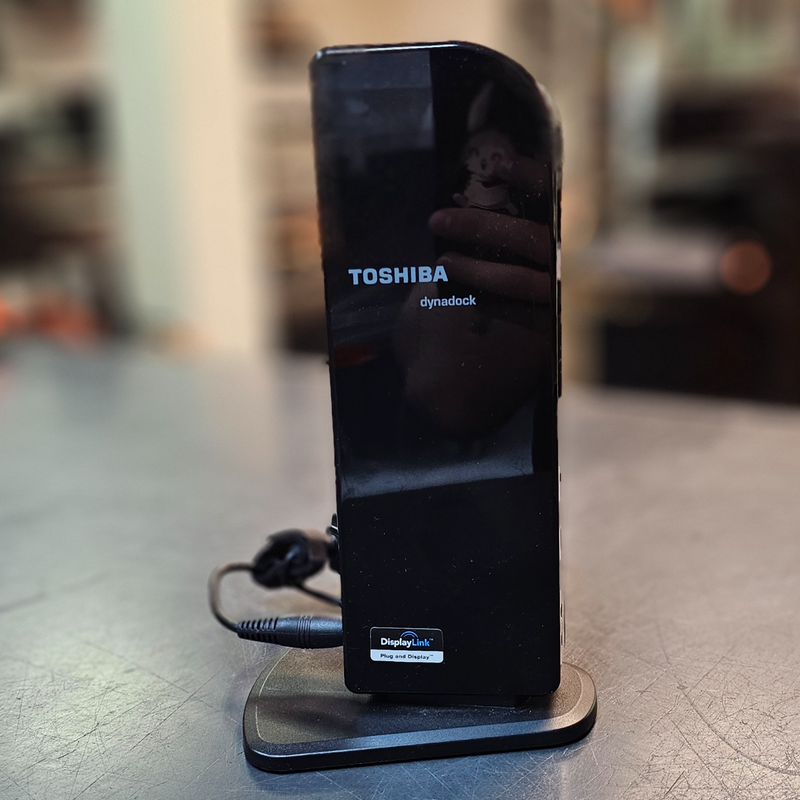 TOSHIBA DYNADOCK USB 3.0, ZWART, IN NETTE STAAT TOSHIBA DYNADOCK USB 3.0, ZWART, IN NETTE STAAT