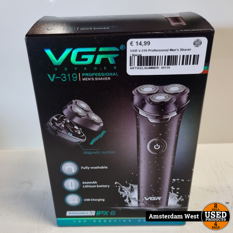 VGR V-319 Professional Men's Shaver | Nieuw VGR V-319 Professional Men's Shaver | Nieuw