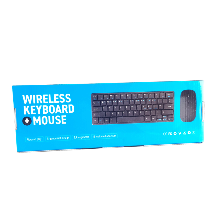 Ziplle GT45 Wireless Keyboard & Mouse I Nieuw In Doos I 1 Maand Garantie Ziplle GT45 Wireless Keyboard & Mouse I Nieuw In Doos I 1 Maand Garantie