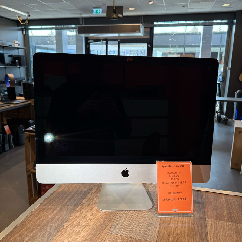 Apple iMac 21.5 Inch 2017 I5 8GB Ram 1TB HDD | Nette staat met