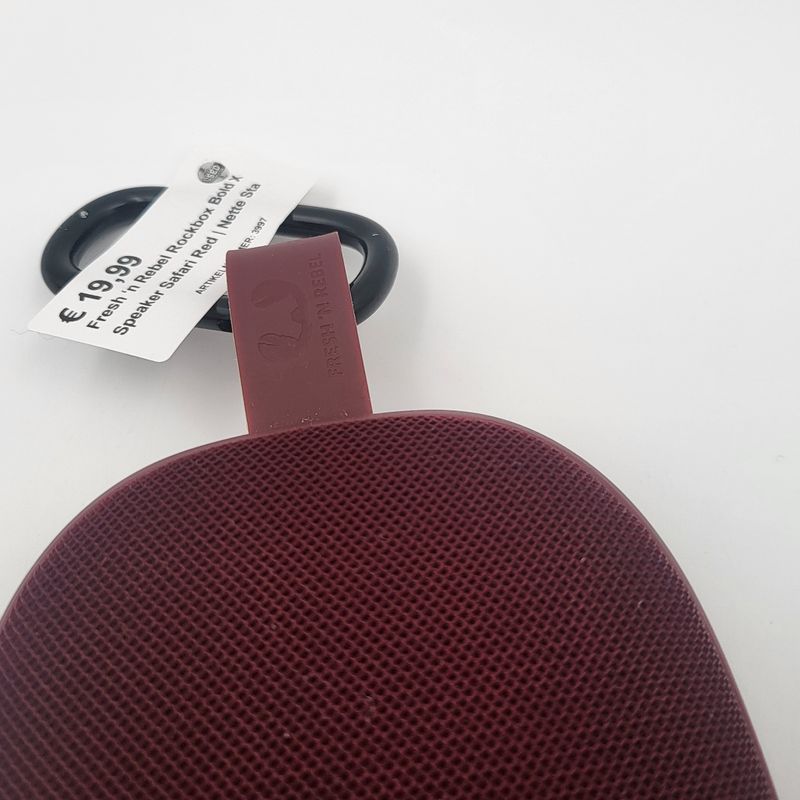Fresh 'n Rebel Rockbox Bold X - Haut-parleur - pour utilisation mobile - sans fil - Bluetooth - gris orage