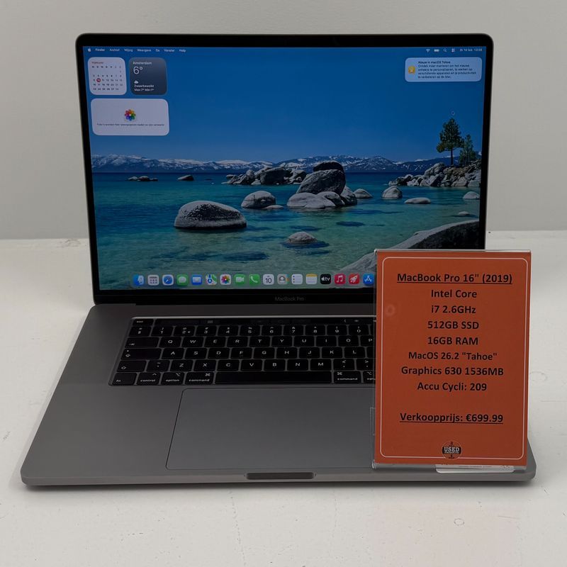 MacBook Pro 2019 16inch Laptop | i7 512GB 16GB — Used Products