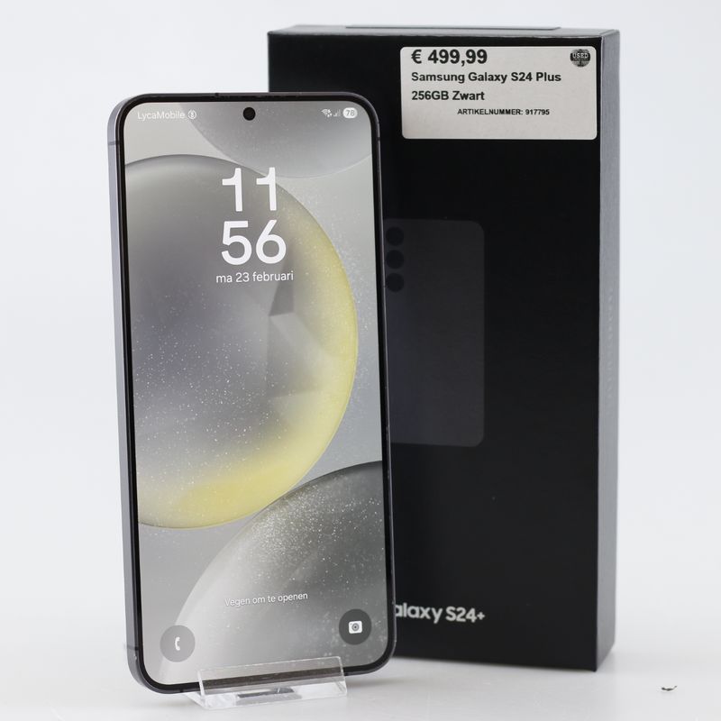 Samsung Galaxy S24 Plus 256GB Zwart — Used Products