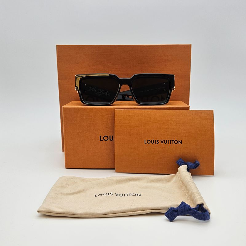 Louis Vuitton 1.1 Millionaire Sunglasses Z1165E Black — Used Products