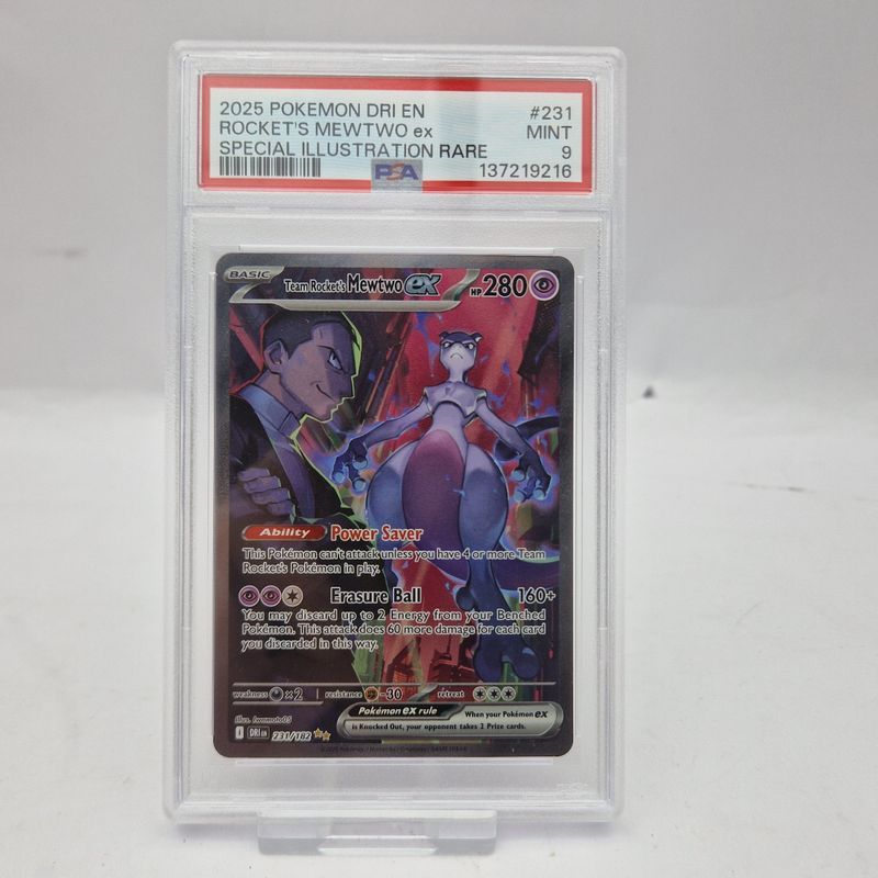 その他 Meteor Strike PSA9 INWO Team Rocket's Mewtwo ex (DRI 231) PSA 9 — Used Products