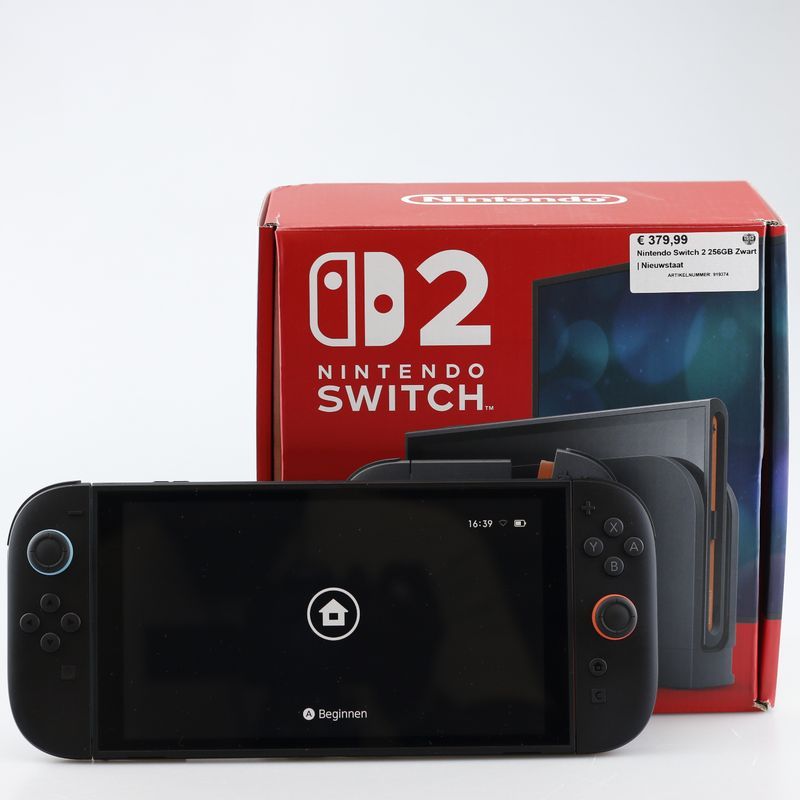 Nintendo Switch puresuteisyon2 Nintendo Switch 2 256GB Zwart | Nieuwstaat — Used Products