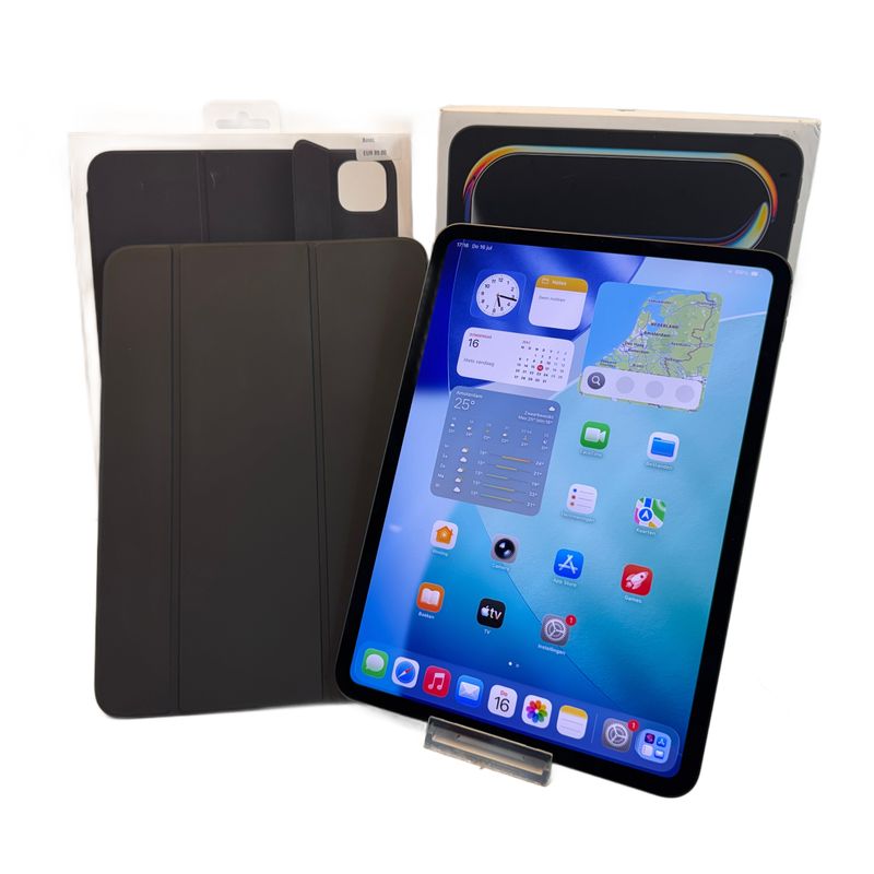 Apple iPad Pro 11 Inch M4 256GB Wifi Grijs | NIEUWSTAAT! — Used