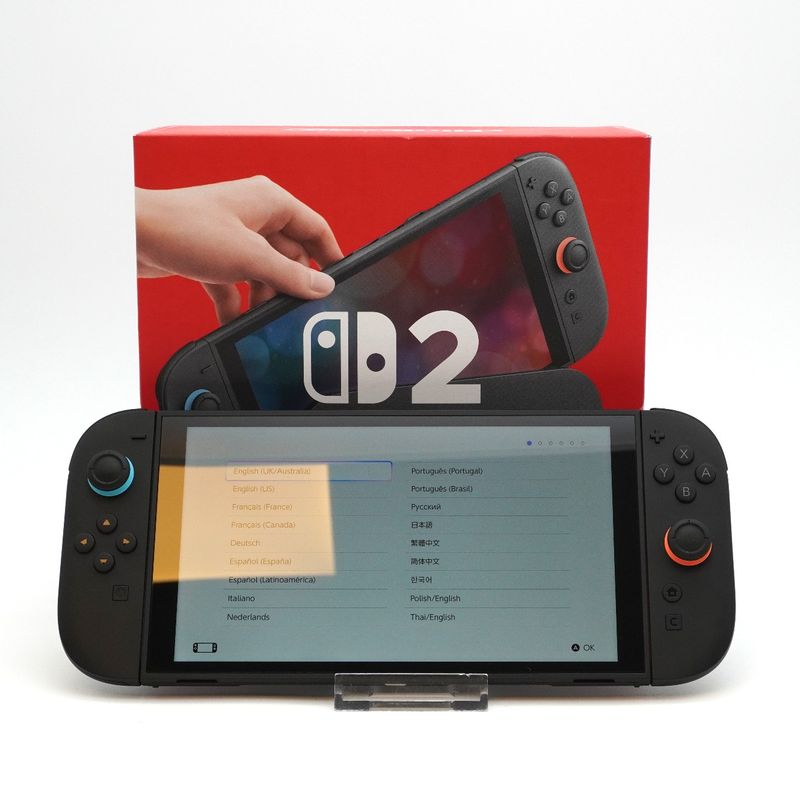 Nintendo Switch 2 Zwart Nieuw in Doos — Used Products