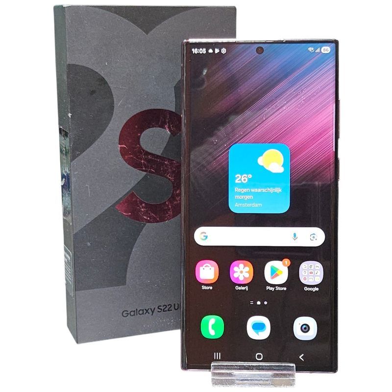 Samsung Galaxy S22 Ultra 128GB Dual Sim | Nette staat in doo