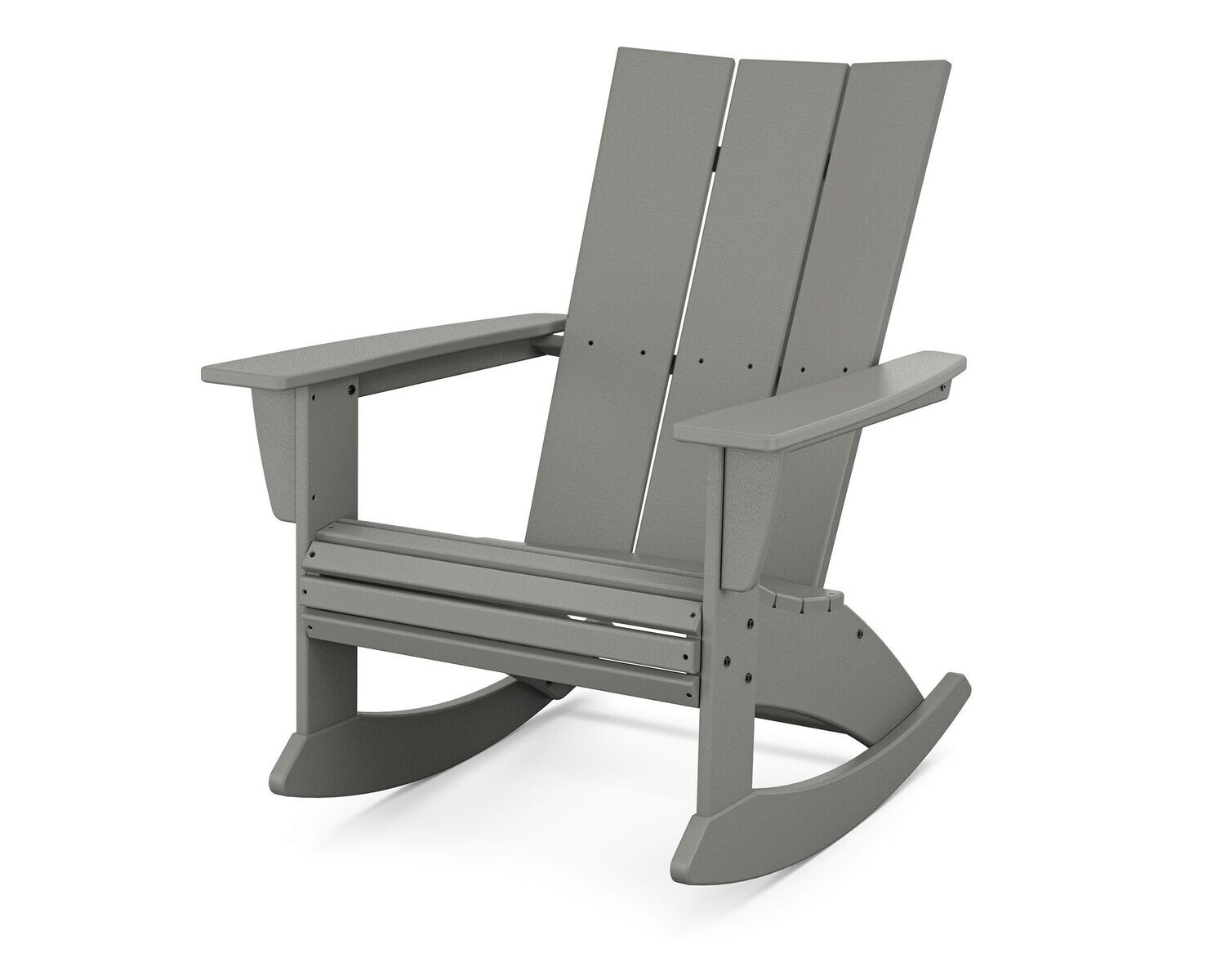 POLYWOOD® Modern Curveback Adirondack Rocking Chair