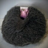 Stenli Romantic Mohair, Colour: Zwart Zilver