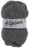 Lammy Yarns Alpina, Kleur: Grijs