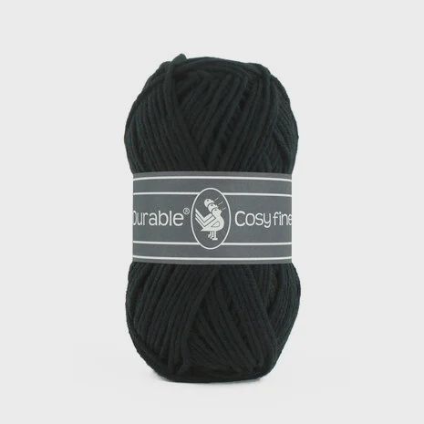 Durable Cosy Fine, Kleur: Zwart 325