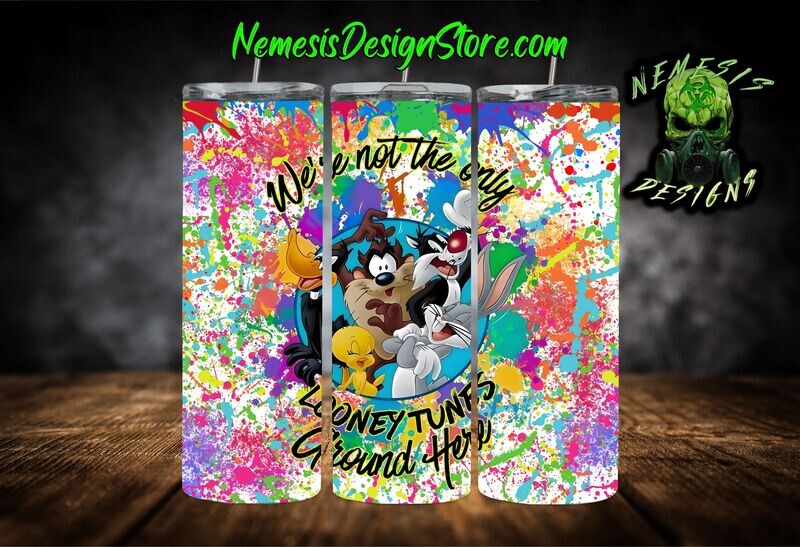 Looney Tunes 20oz Sublimation Tumbler Wrap