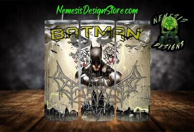 Batman 20oz Sublimation Tumbler Wrap