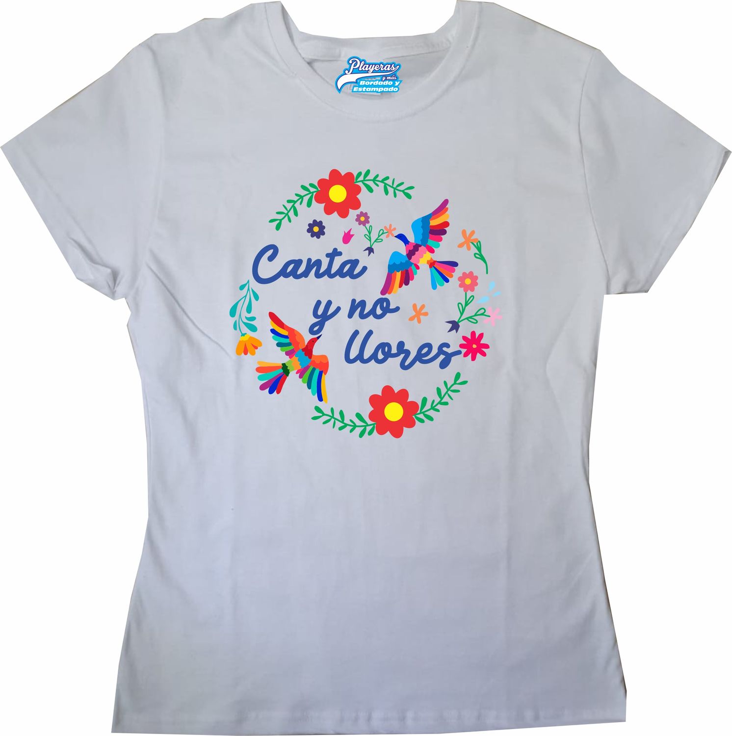 Playera canta y no llores