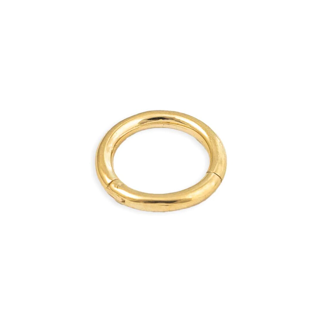 Classic Clicker solid 14k gold, 16 Ga